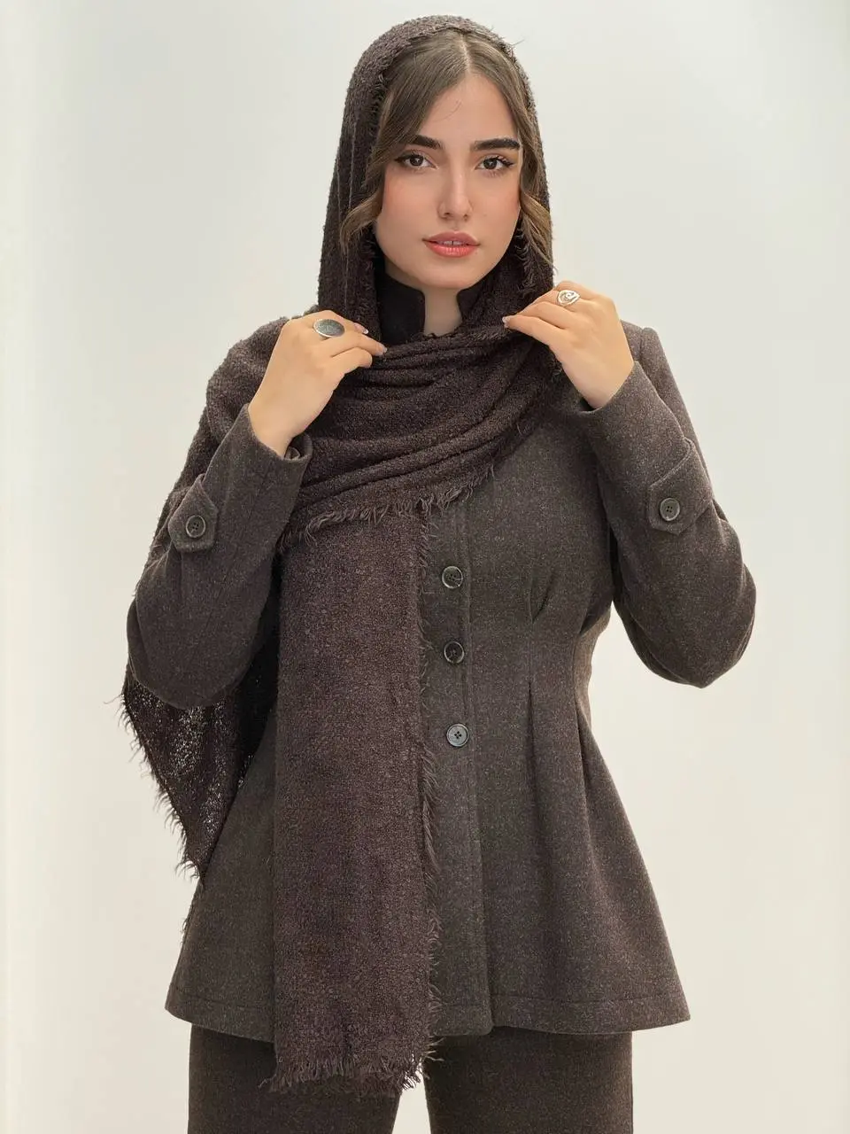 7536-شال بوکله لارا